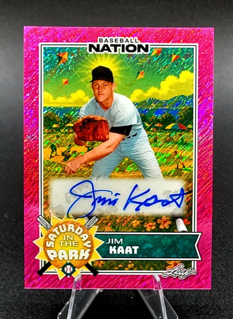 2025 Jim Kaat 1/6 Auto Saturday in the Park Minnesota Twins Hall of Famer